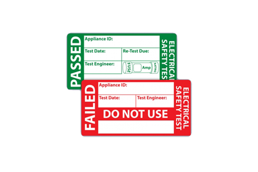 1000 Etichette Adesive PASS Per Test Elettrici PAT + 100 Omaggio FAIL | Prodotto UK